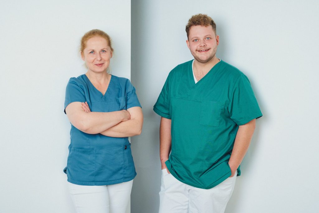 Pflegekraft im Pflegeteam Pokorny